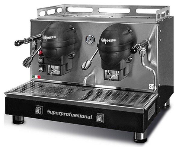 Macchina del caffè professionale a 2 gruppi a cialda carta per bar e ristoranti